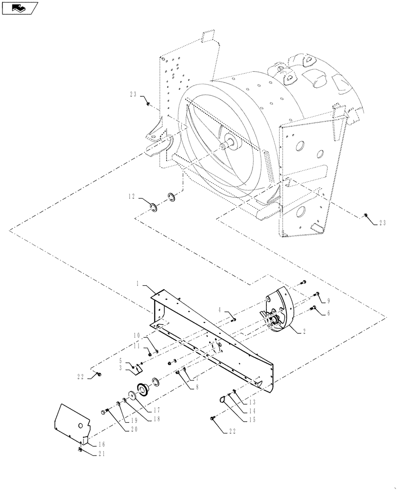 Схема запчастей Case IH 7130 - (66.330.21) - ROTOR INSTALLATION PARTS- SMALL TUBE (66) - THRESHING