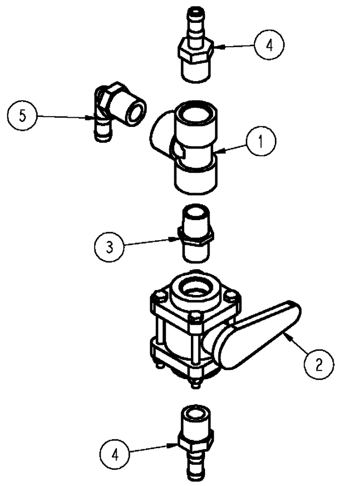 Схема запчастей Case IH SPX3320 - (11-035) - RINSE VALVE, GROUP Options