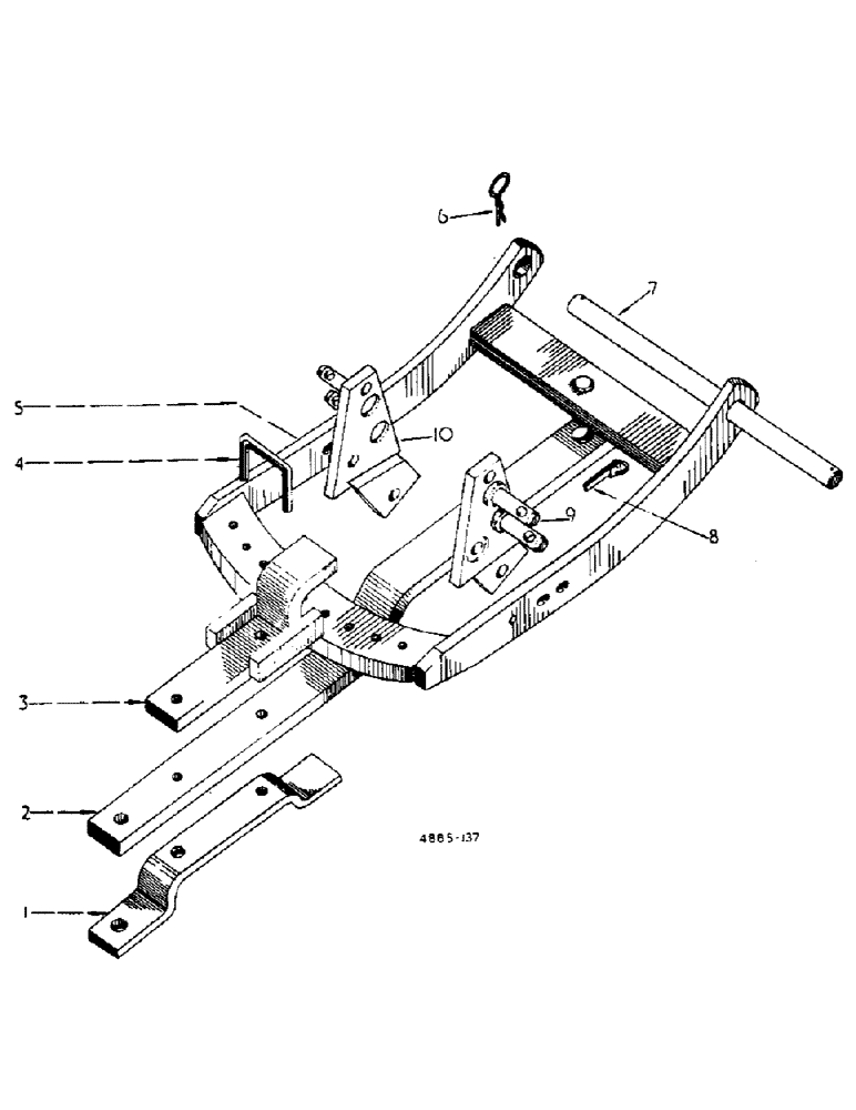 Схема запчастей Case IH 276 - (7-03) - DRAWER ATTACHMENTS (88) - ACCESSORIES