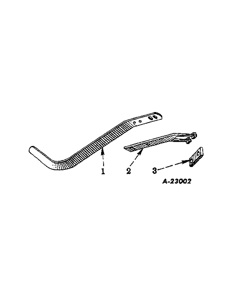 Схема запчастей Case IH 623 - (AJ-07[A]) - COVERING BLADES 