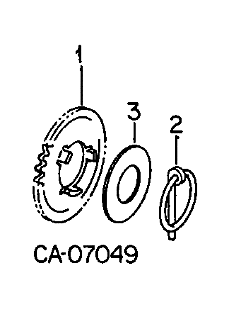 Схема запчастей Case IH 92 - (D-09) - PLATE SPROCKET PARTS ACCESSORY PACKAGE 