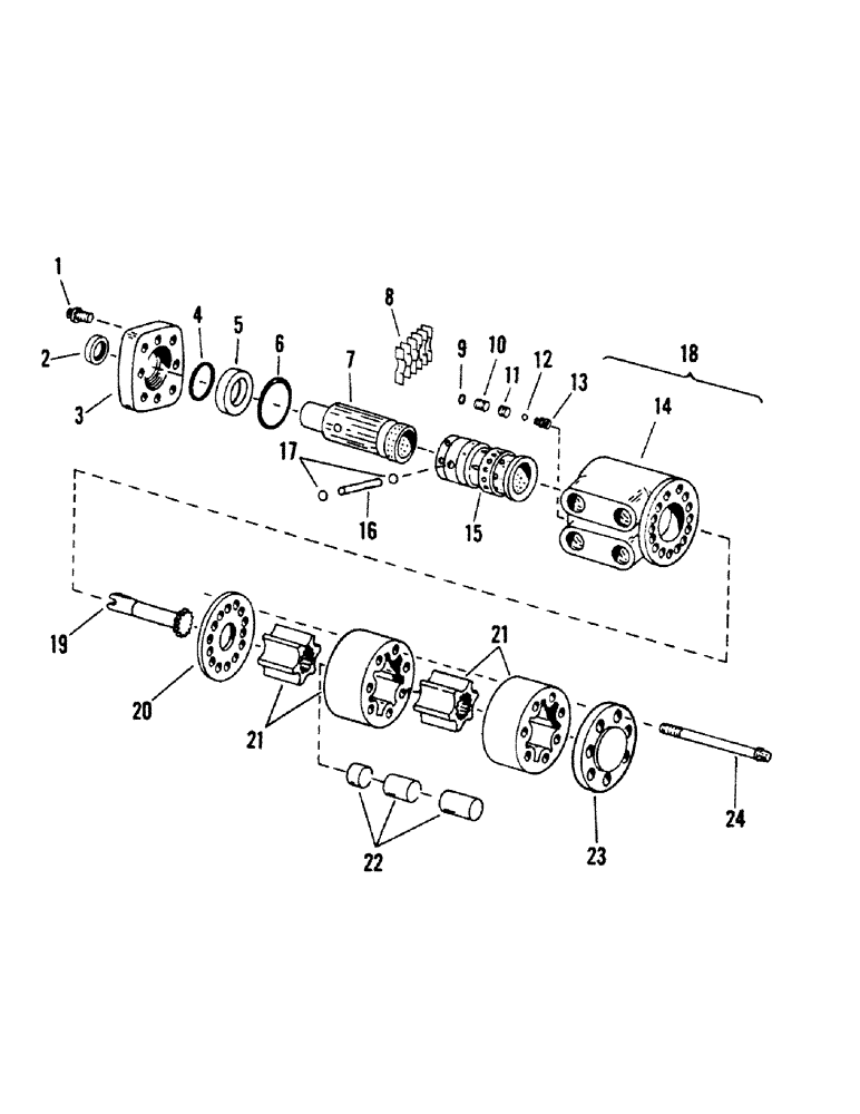 Схема запчастей Case IH STEIGER - (08-14) - STEERING CONTROL VALVE (07) - HYDRAULICS