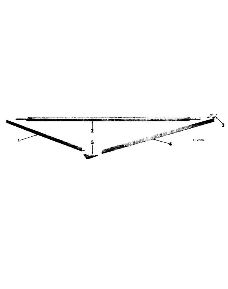 Схема запчастей Case IH 7 - (05-15[B]) - ANGLE HITCH FOR DUPLEX MACHINES 