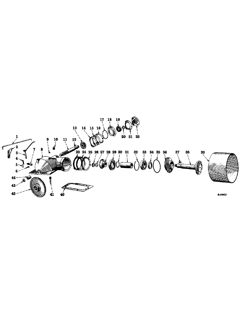 Схема запчастей Case IH FARMALL MV - (311) - ATTACHMENTS, BELT PULLEY, SPECIAL Attachments