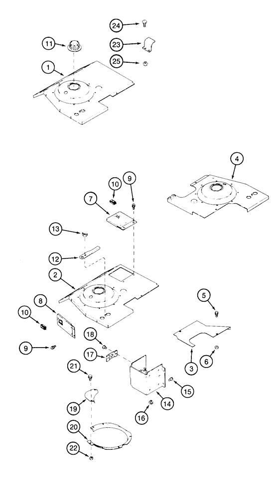 Схема запчастей Case IH 2155 - (9A-78) - COVERS (13) - PICKING SYSTEM