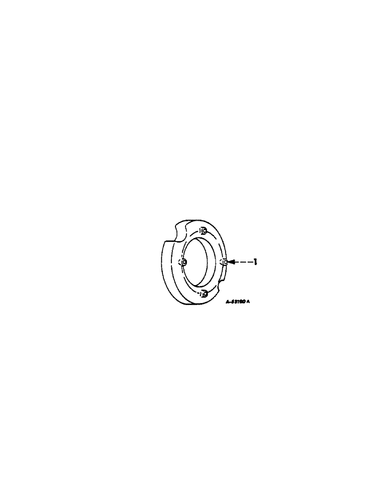 Схема запчастей Case IH 2544 - (L-14[3]) - WHEELS AND WHEEL WEIGHTS, FRONT WHEEL WEIGHTS Wheels & Wheel Weights