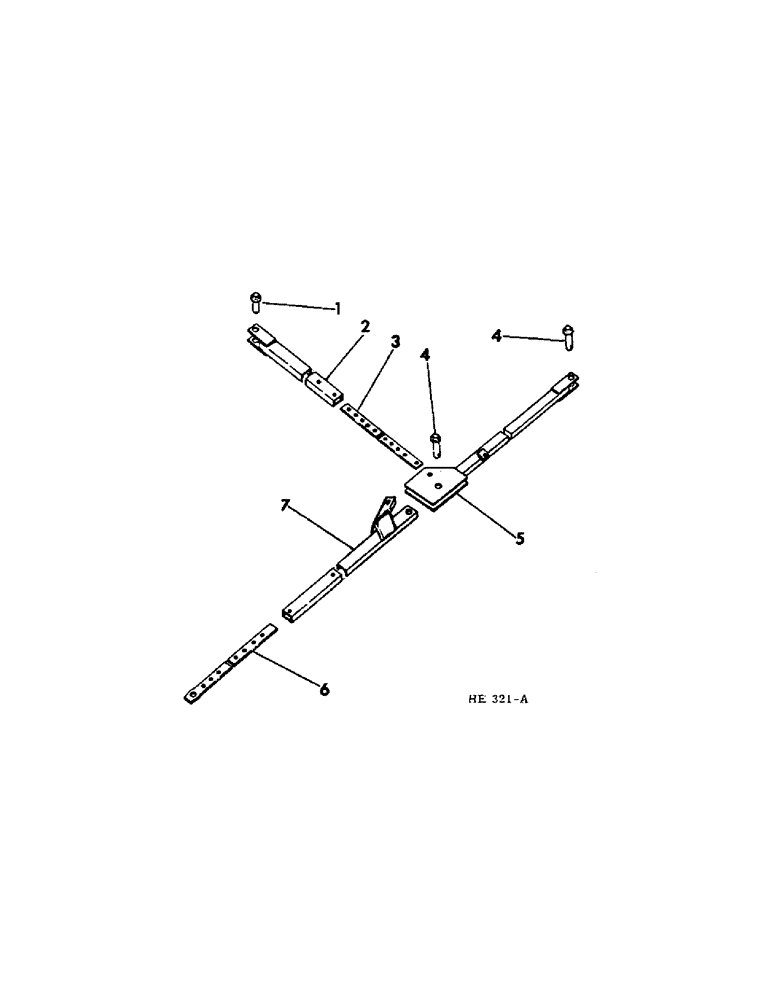 Схема запчастей Case IH 300 - (24) - MACHINE HITCH, FOR USE ON 16 FT. FRONT DUPLEXED MACHINE W/ TRACTOR REAR WHEEL ON LAND OPERATION 