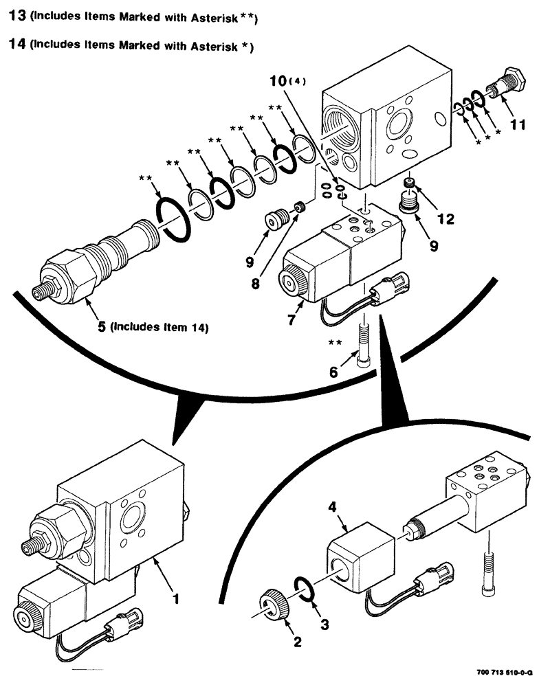 Схема запчастей Case IH 8880 - (08-072) - HYDRAULIC SHUT OFF VALVE ASSEMBLY (35) - HYDRAULIC SYSTEMS