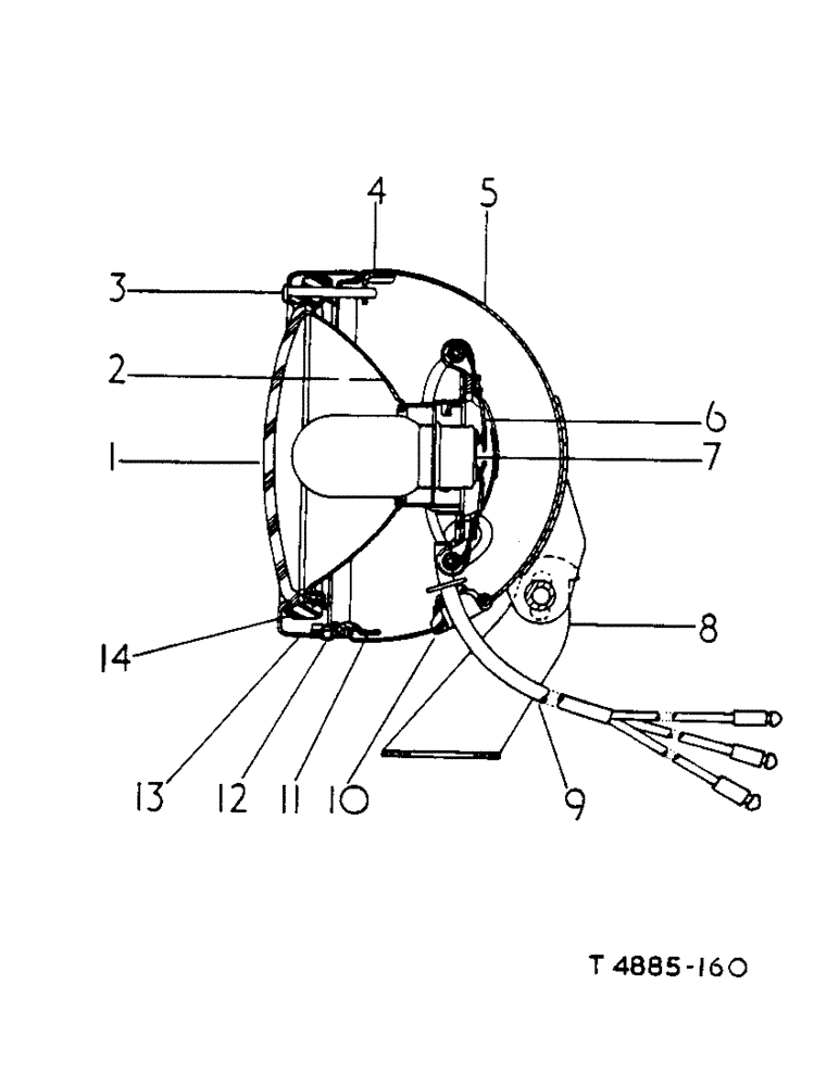 Схема запчастей Case IH 434 - (6-096) - PARTS SPECIAL FOR SCANDINAVIA - ATTACHMENTS (88) - ACCESSORIES