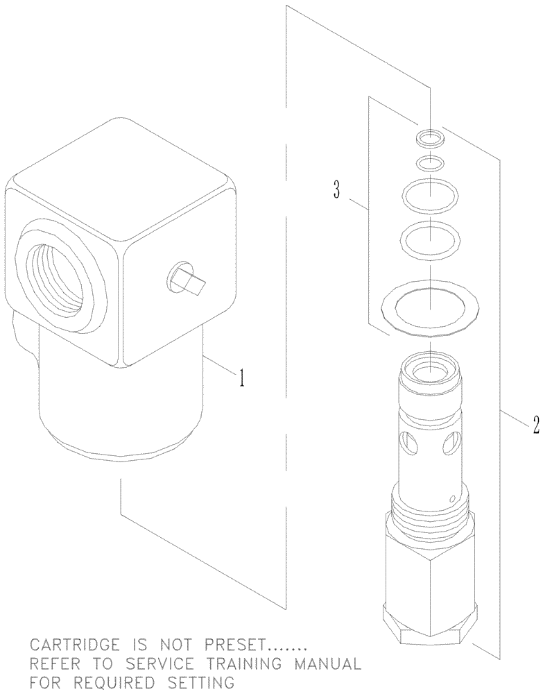 Схема запчастей Case IH A7000 - (B05.06[01]) - Hydraulic Relief Valve (07) - HYDRAULICS