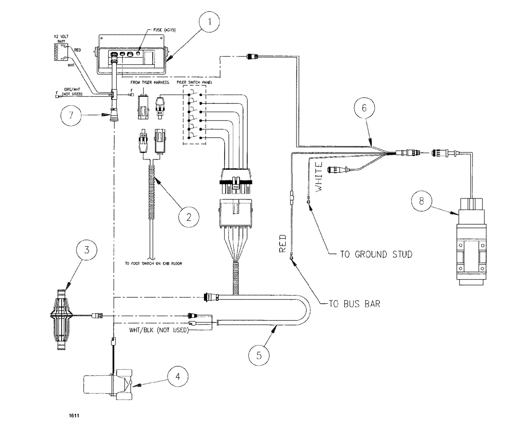 Схема запчастей Case IH SPX3150 - (284) - ELECTRICAL, RAVEN CONTROLLER (55) - ELECTRICAL SYSTEMS