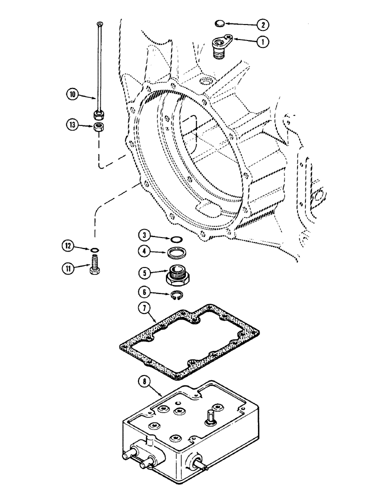 Схема запчастей Case IH 3294 - (8-348) - DRAFT CONTROL SENSING LINKAGE (08) - HYDRAULICS