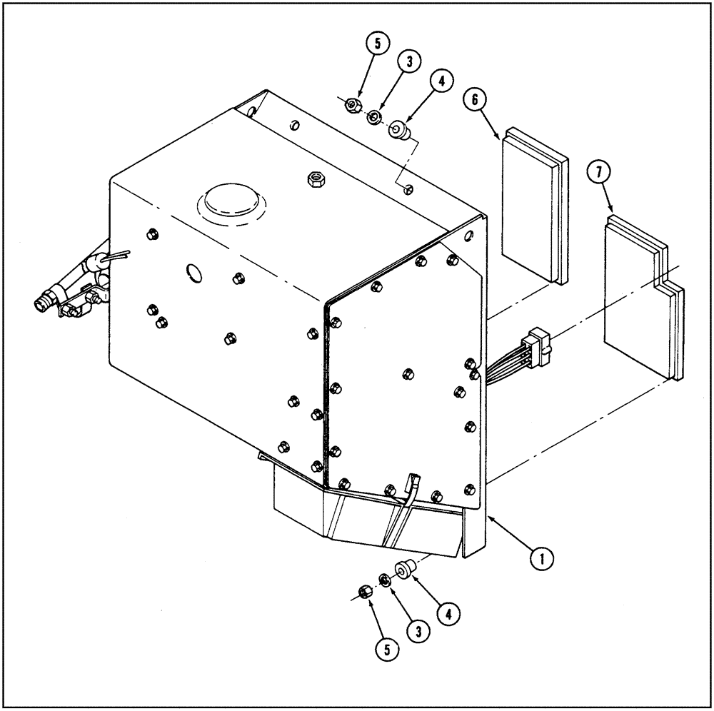 Схема запчастей Case IH 9260 - (9-092) - CAB AIR CONDITIONING AND HEATER MODULE, P.I.N. JCB0028400 THROUGH JEE0031849 (09) - CHASSIS/ATTACHMENTS