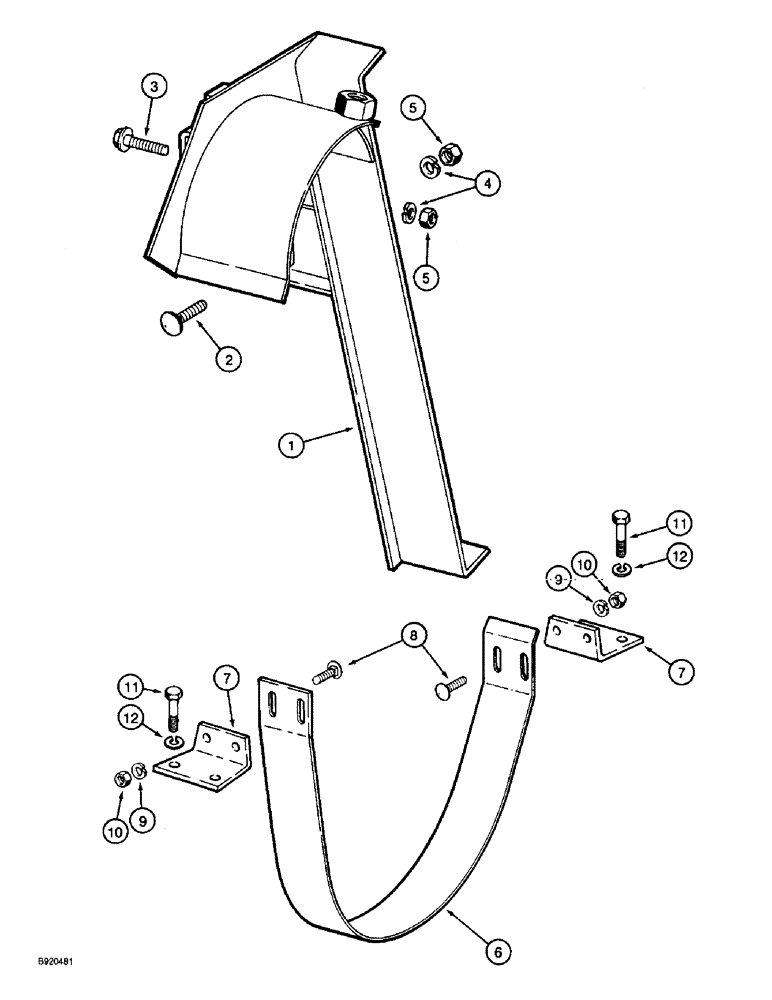 Схема запчастей Case IH 2044 - (9C-18) - FAN PULLEY GUARDS, USED WITH 10 INCH DIAMETER IDLER PULLEY (15) - HANDLING SYSTEM