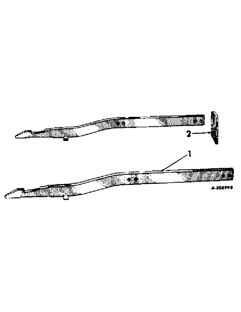 Схема запчастей Case IH 135 - (C-3) - COUPLING BEAMS 