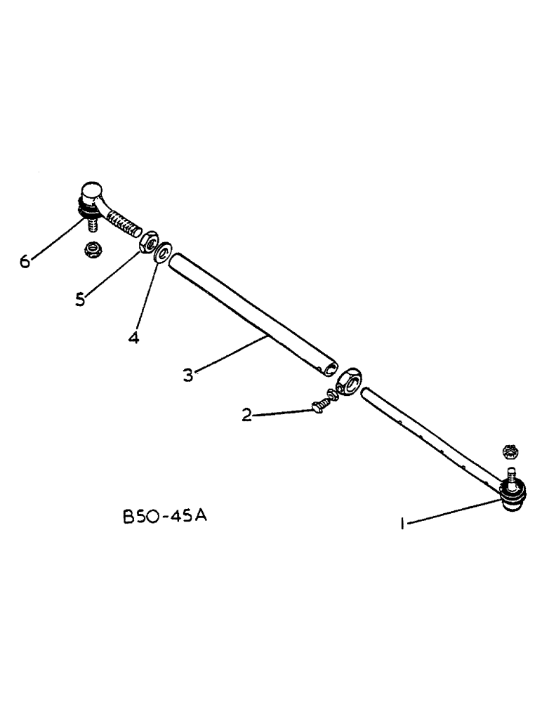 Схема запчастей Case IH HYDRO 84 - (14-007) - ADJUSTABLE TIE ROD, ADJUSTABLE STRAIGHT FRT AXLE, 52 IN TO 77 IN TREAD Suspension