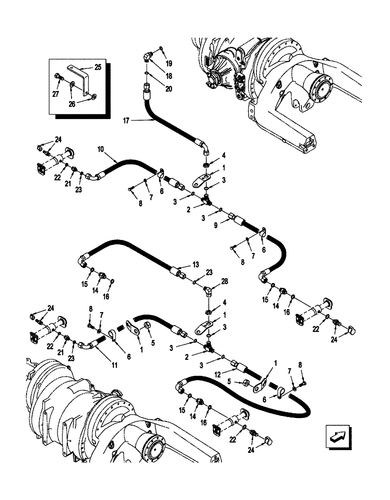 Схема запчастей Case IH STX500 - (06-14) - TRACK TENSIONING, QUADTRAC TRACTOR (06) - POWER TRAIN