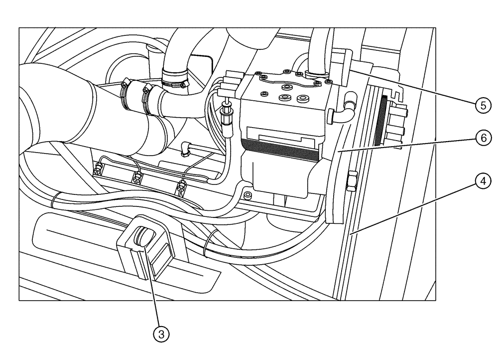 Схема запчастей Case IH FLX3300B - (02-004[01]) - ENGINE REPLACEMENT PARTS (FLX3300B CAT ENGINE & FLX3330B) (01) - ENGINE