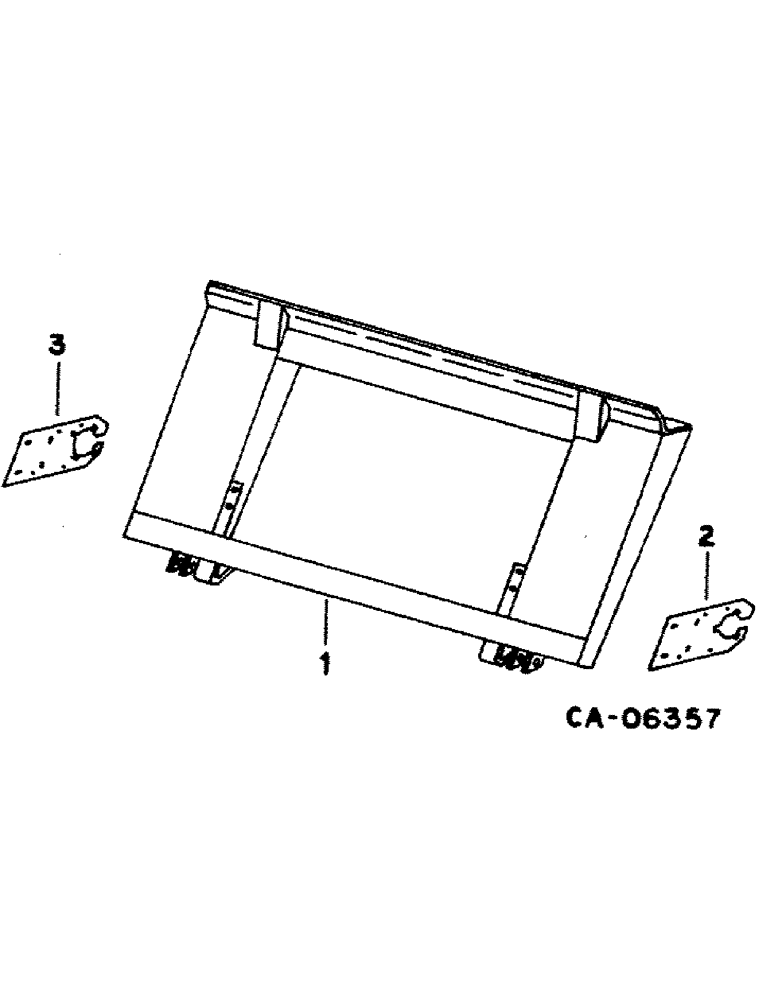 Схема запчастей Case IH 1460 - (33-03) - FEEDER, FEEDER ADAPTER, FOR MOUNTING FRENCH 825 HEADERS (13) - FEEDER