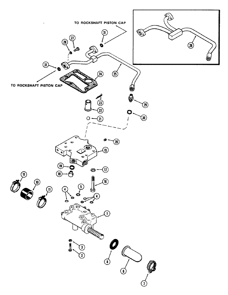 Схема запчастей Case IH 1370 - (216) - D.O.M. SYSTEM, DEPTH AND POSITION VALVE, MANIFOLD AND TUBES (09) - CHASSIS/ATTACHMENTS