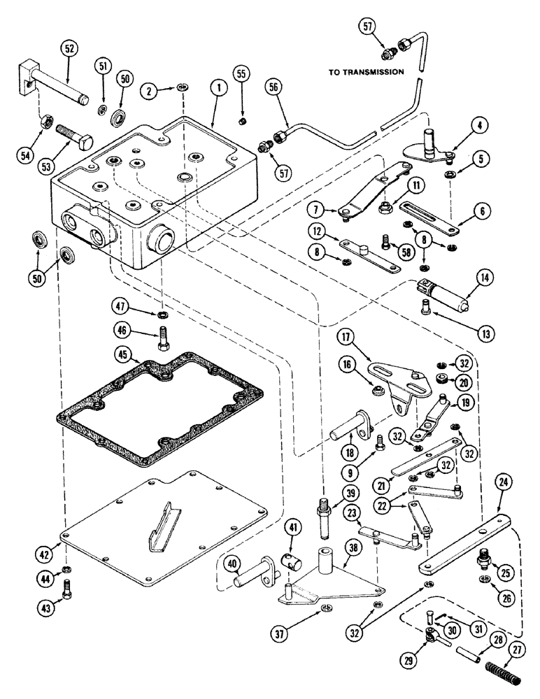 Схема запчастей Case IH 2594 - (8-116) - HITCH SYSTEM (08) - HYDRAULICS