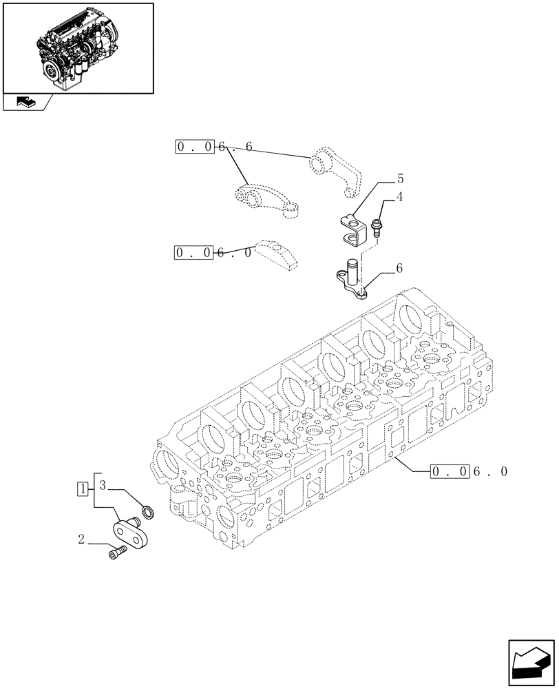 Схема запчастей Case IH F3CE0684E E004 - (0.37.0) - ENGINE EXHAUST BRAKE (504053957) 