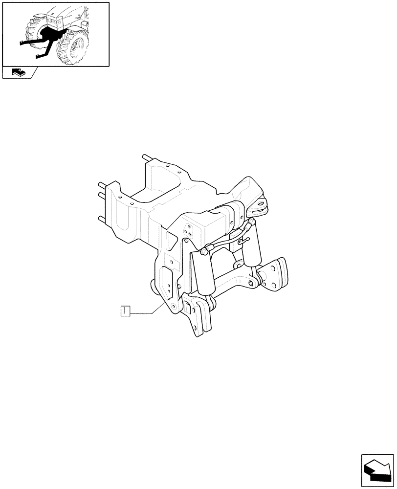 Схема запчастей Case IH PUMA 210 - (1.81.9[01]) - (VAR.087-088) FRONT HPL FOR REAR REMOTES LESS PTO, LESS AUX. COUPLERS - LIFTER - C5688 (07) - HYDRAULIC SYSTEM