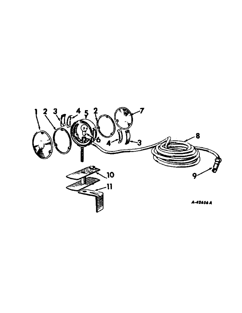 Схема запчастей Case IH 560 - (108[A]) - ELECTRICAL SYSTEM, SAFETY LIGHT (06) - ELECTRICAL SYSTEMS