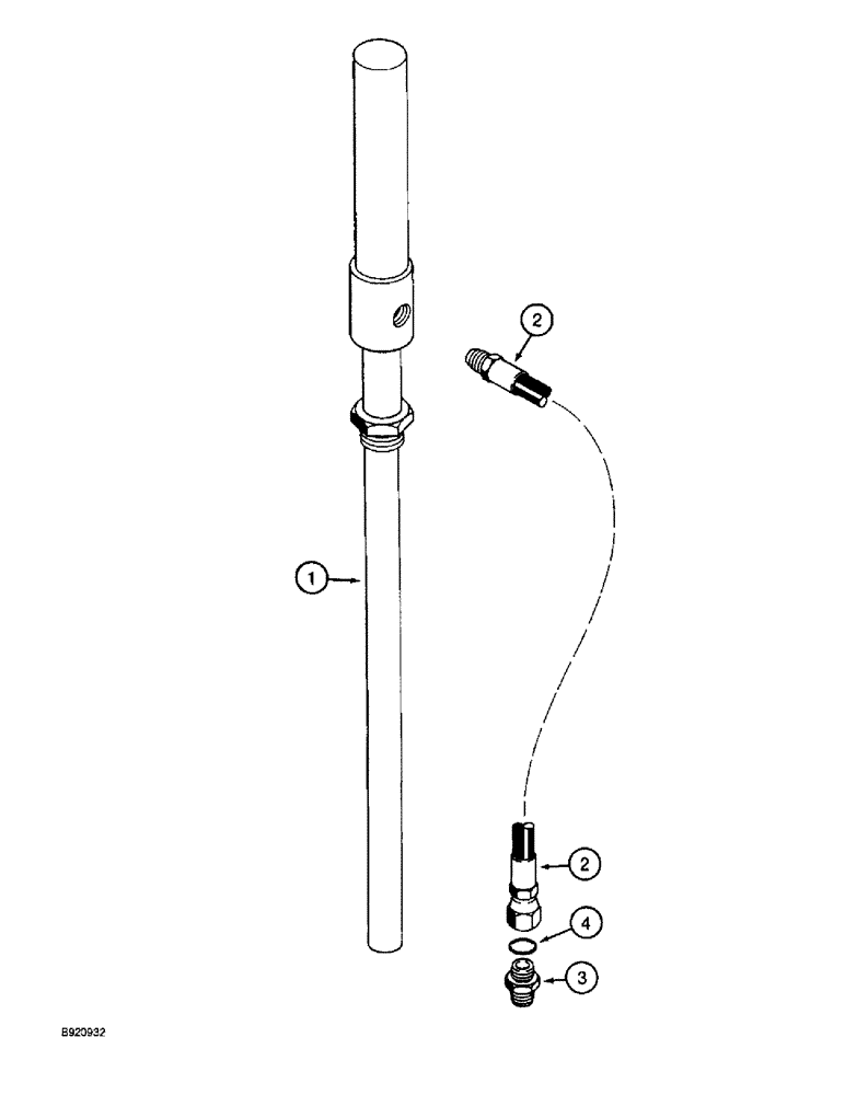 Схема запчастей Case IH 2044 - (9F-48) - BAR LUBE TRANSFER PUMP (12) - CHASSIS