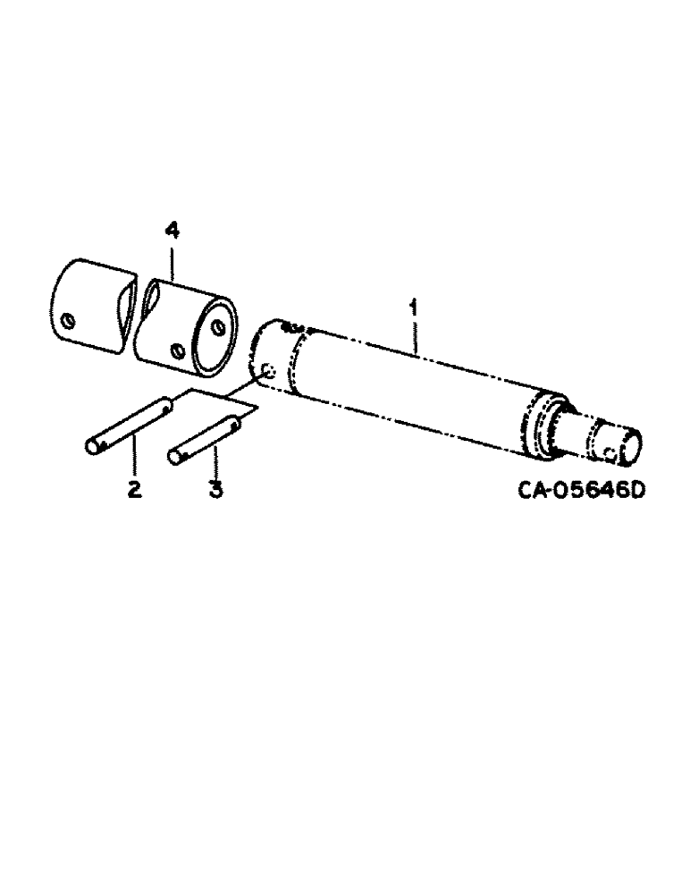 Схема запчастей Case IH 1440 - (10-38) - HYDRAULICS, HEADER LIFT CYLINDER (07) - HYDRAULICS