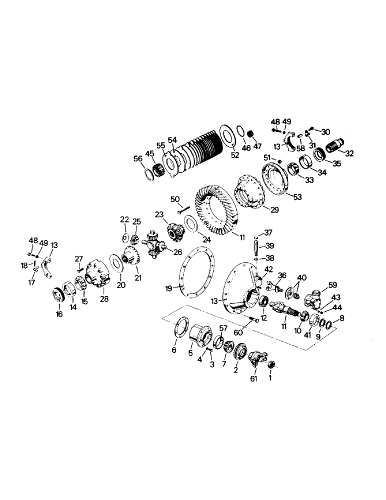 Схема запчастей Case IH STEIGER - (04-31) - DIFFERENTIAL & CARRIER ASSEMBLY, S-40 CONTROLLED TRACTION DIFFERENTIAL (04) - Drive Train