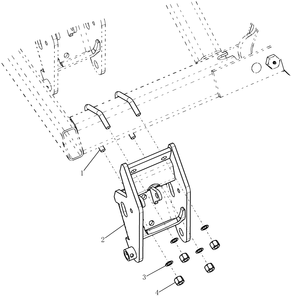 Схема запчастей Case IH 800 - (75.200.03) - OPENER MOUNTS (75) - SOIL PREPARATION