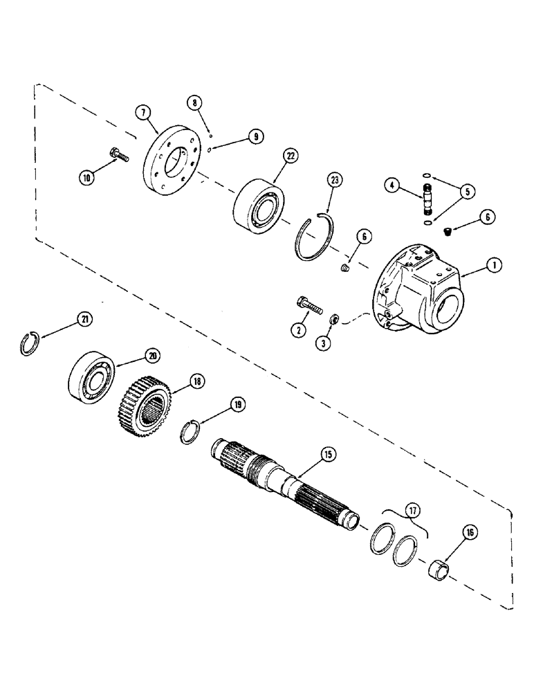 Схема запчастей Case IH 2870 - (198) - CLUTCH OIL DISTRIBUTOR (06) - POWER TRAIN