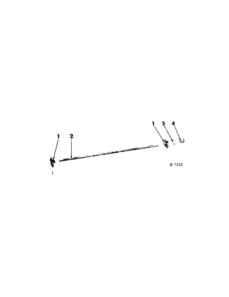 Схема запчастей Case IH 103 - (F-08[B]) - REAR APRON SHAFT 