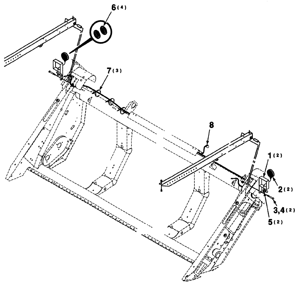 Схема запчастей Case IH 325 - (4-02) - ELECTRICAL ASSEMBLY (55) - ELECTRICAL SYSTEMS