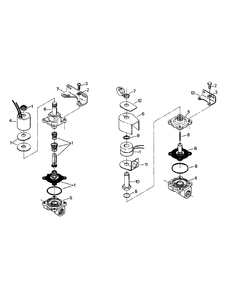 Схема запчастей Case IH CP-1325 - (03-12) - WATER VALVE ASSEMBLY (03) - Climate Control