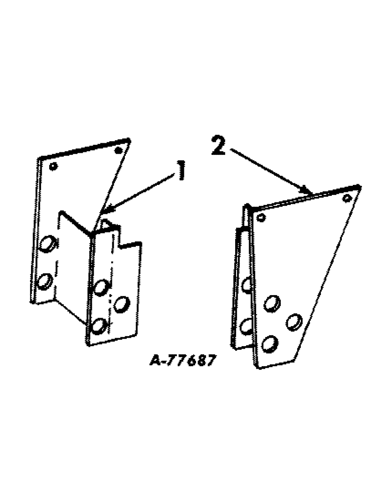 Схема запчастей Case IH 46 - (89) - HIGH CLEARANCE ATTACHMENT, WHEN ORDERED 