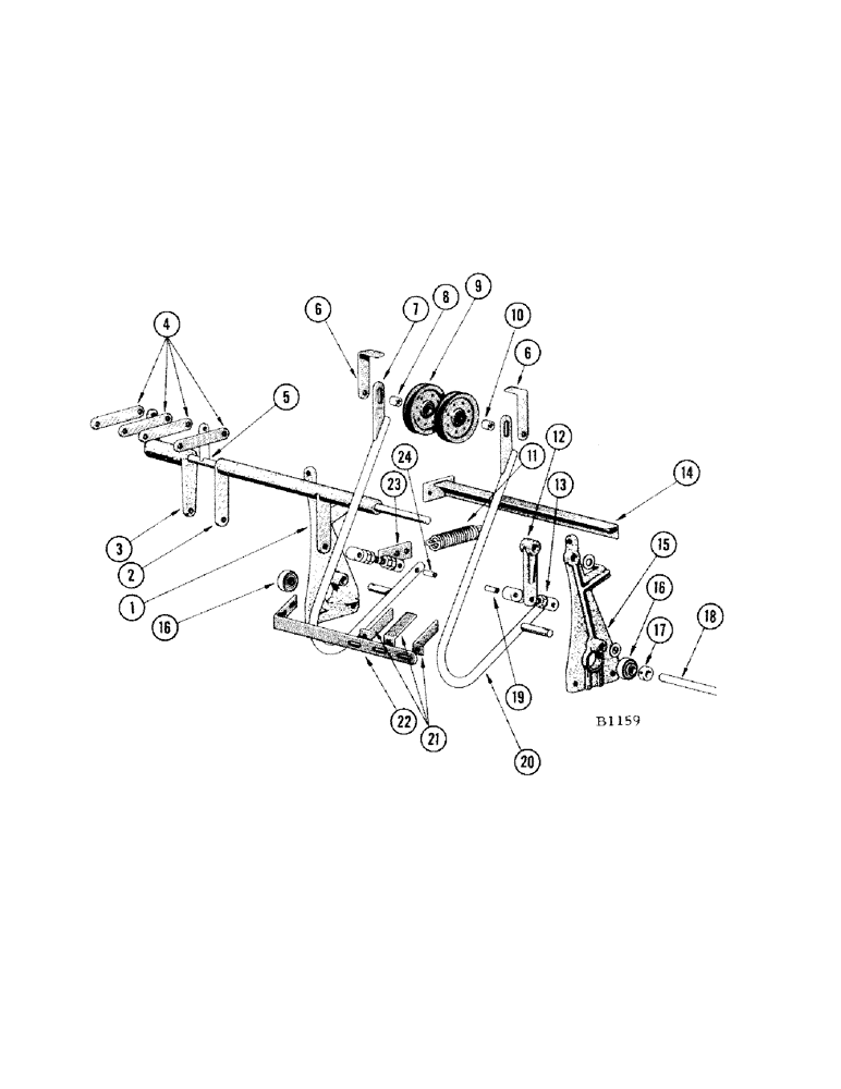 Схема запчастей Case IH 840 - (16) - STEERING CONTROLS 