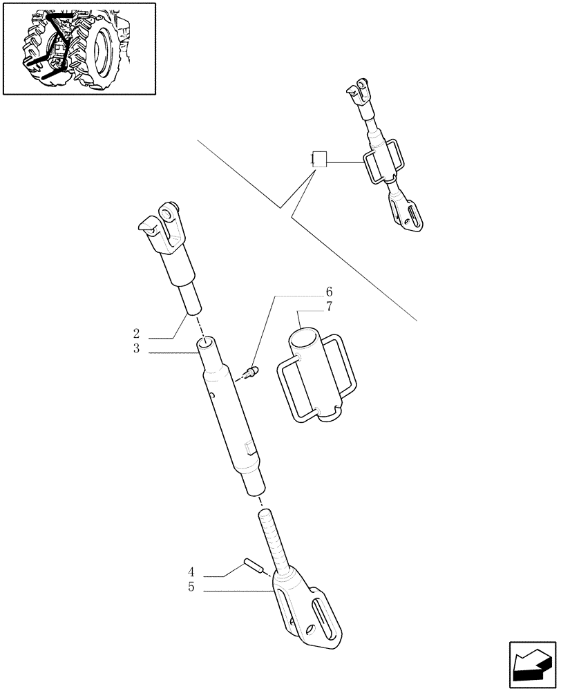 Схема запчастей Case IH JX90U - (1.89.6/ A) - IMPLEMENT CARRIER (09) - IMPLEMENT LIFT