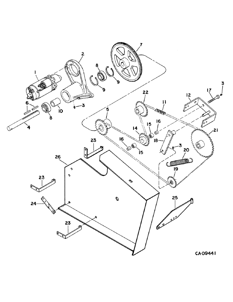 Схема запчастей Case IH 1460 - (33-17) - FEEDER, FEEDER REVERSER, MACHINES WITH ROCK TRAP (13) - FEEDER