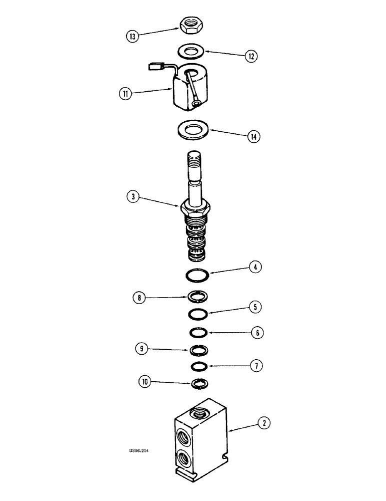 Схема запчастей Case IH 1660 - (8-72) - FEEDER AND SEPARATOR CLUTCH VALVE, MODULAR CONTROL (07) - HYDRAULICS