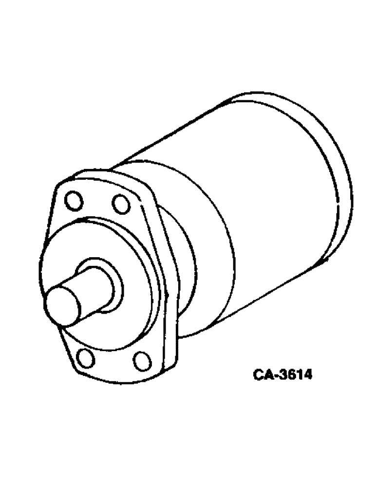 Схема запчастей Case IH 915 - (10-09) - HYDRAULICS, HYDRAULIC REEL DRIVE MOTOR (07) - HYDRAULICS