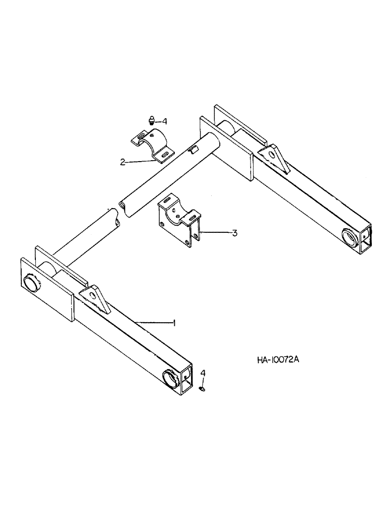 Схема запчастей Case IH 645 - (C-05) - 645 VIBRA CHISEL, 31-1/2 FOOT WING, ROCKSHAFT 