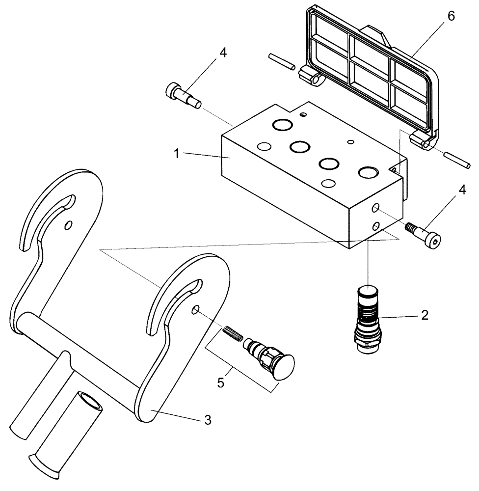 Схема запчастей Case IH LX740 - (35.310.AP[04]) - VAR - 717528006 - 4 COUPLER - LOWER (35) - HYDRAULIC SYSTEMS