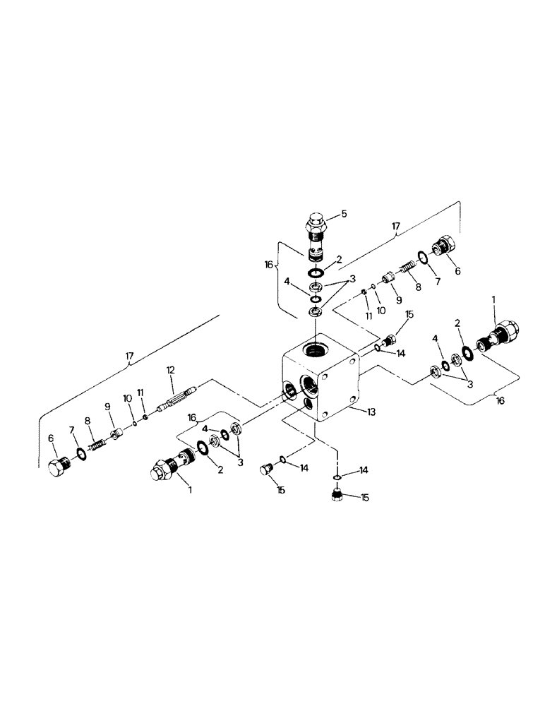 Схема запчастей Case IH PTA310 - (10-25) - VALVE BLOCK Options & Miscellaneous