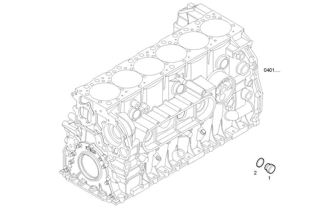 Схема запчастей Case IH F3BE0684R E905 - (3248.021) - TURBO WATER OUTLET PIPE 