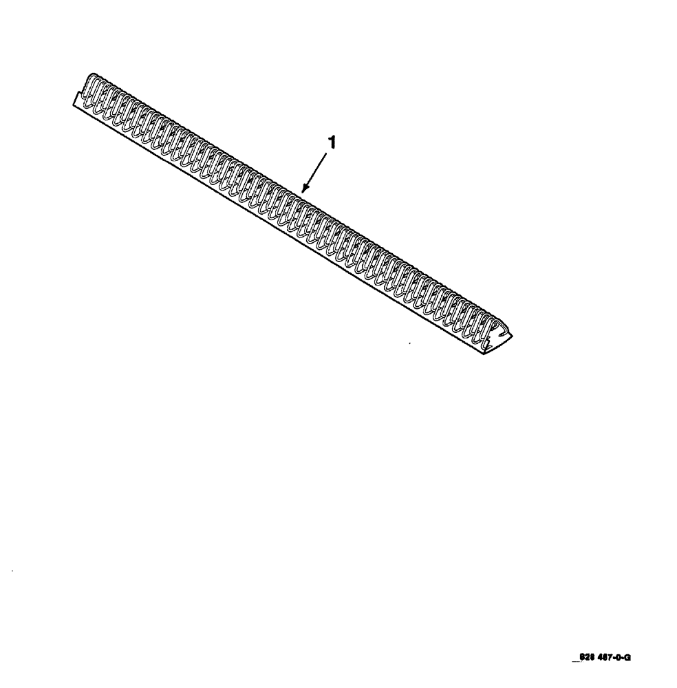 Схема запчастей Case IH 8420 - (09-30) - CLIPPER LACING KIT (HOOKS AND PINS) Decals & Attachments