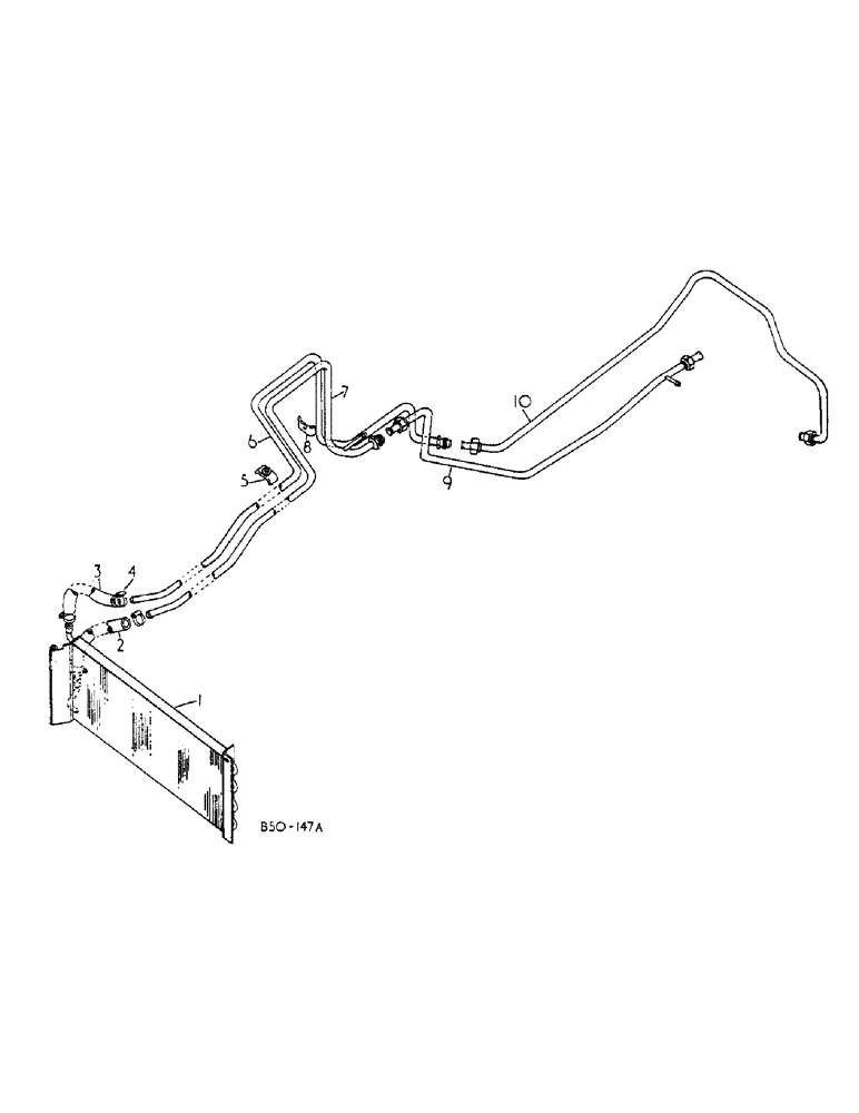 Схема запчастей Case IH 884 - (06-01) - OIL COOLER Cooling