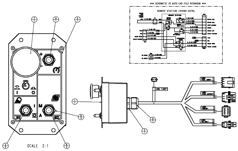 Схема запчастей Case IH SPX3320 - (09-010) - REMOTE STATION RELOAD CENTER Liquid Plumbing