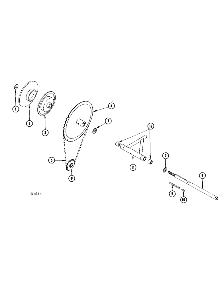 Схема запчастей Case IH 460 - (010) - REEL DRIVE JACKSHAFT (58) - ATTACHMENTS/HEADERS